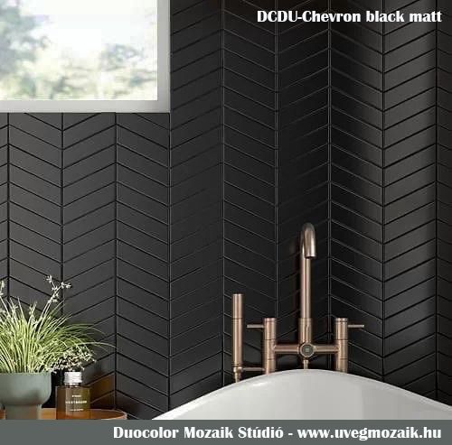 DCDU-chevron black matt