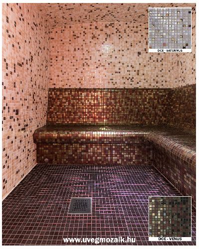 Mozaik csempe - DCE - Venus Saturnus - �vegmozaik